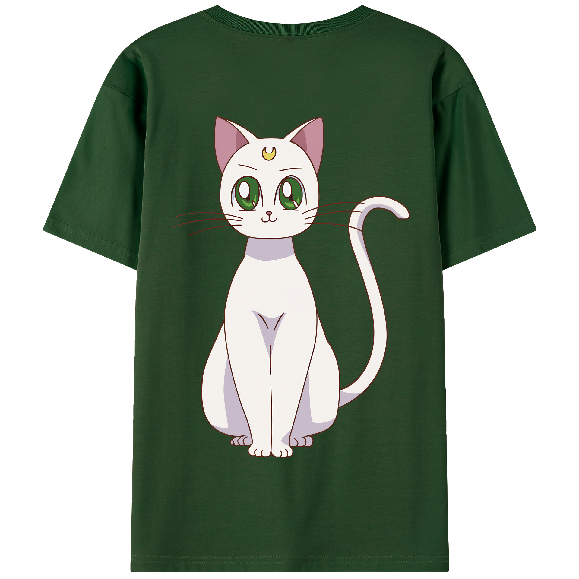 （画像用） 美少女戦士セーラームーン Sailor Moon 綿100％半袖Tシャツ（背面プリント）